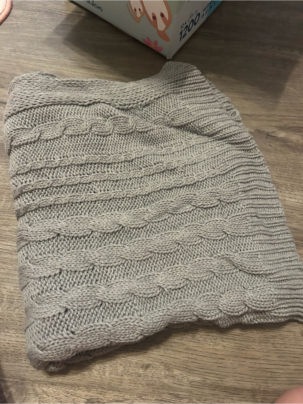 Burt's Bees Baby Cable Knit Blanket